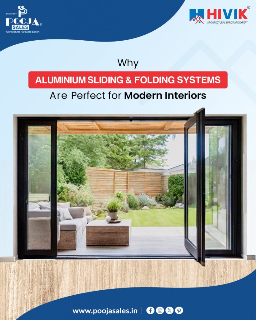 Aluminium sliding and folding systems