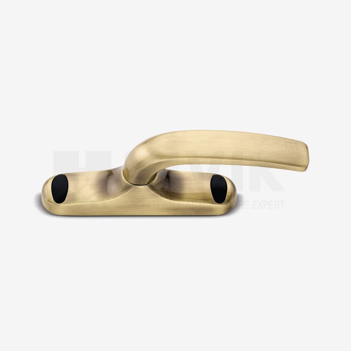 HIVIK-1 CREMONE HANDLE BRASS ANTIQUE FINISH