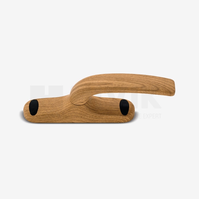HIVIK-1 CREMONE HANDLE VENGY WOOD FINISH